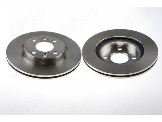 AutoMega 120050010 Front brake disc ventilated 120050010