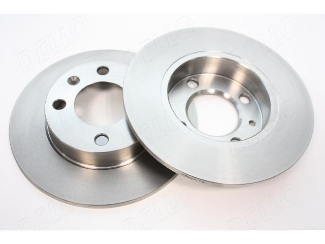 AutoMega 120038610 Rear brake disc, non-ventilated 120038610