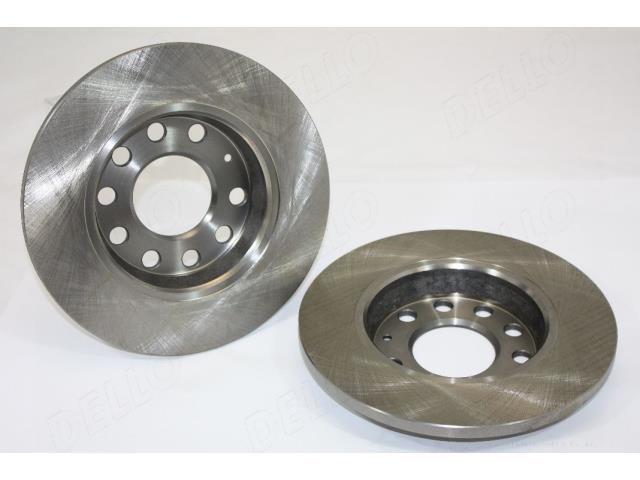 AutoMega 120039410 Rear brake disc, non-ventilated 120039410
