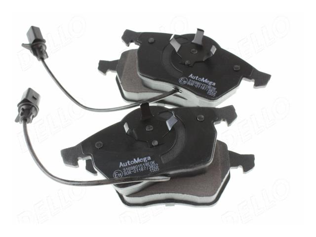 AutoMega 120044610 Brake Pad Set, disc brake 120044610