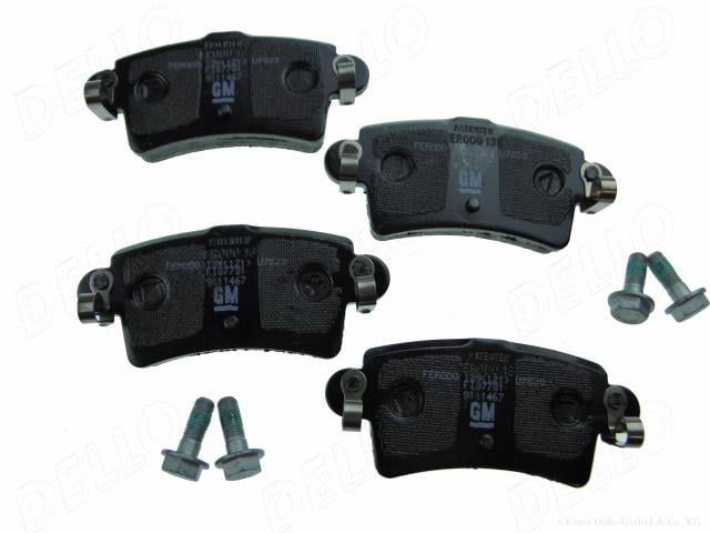 AutoMega 120050110 Brake Pad Set, disc brake 120050110