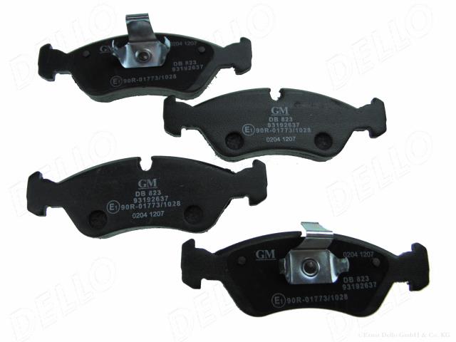AutoMega 120080710 Brake Pad Set, disc brake 120080710