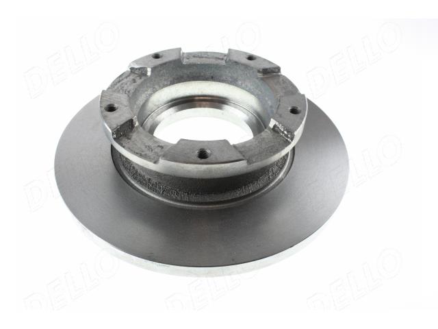 AutoMega 120006910 Rear brake disc, non-ventilated 120006910