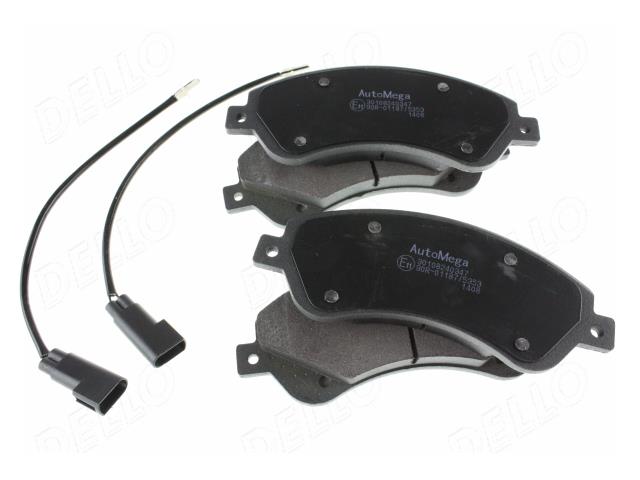 AutoMega 120010610 Brake Pad Set, disc brake 120010610