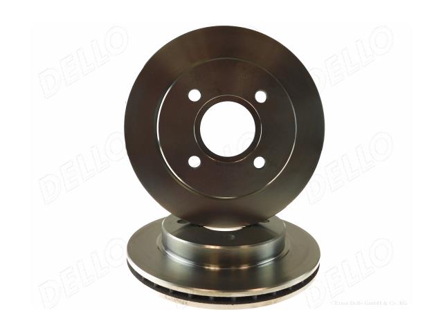 AutoMega 120011510 Rear ventilated brake disc 120011510
