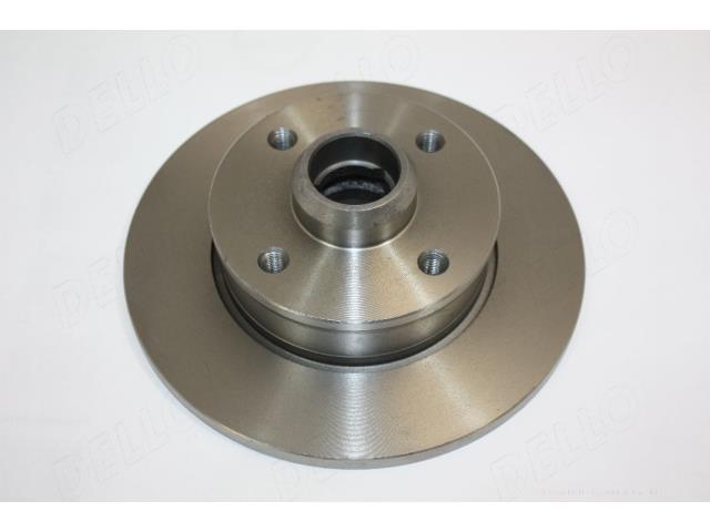 AutoMega 120015210 Rear brake disc, non-ventilated 120015210