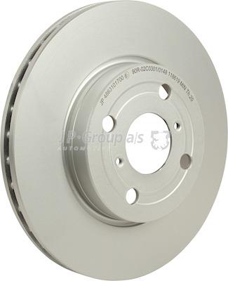 Front vented brake disc Jp Group 4863101700