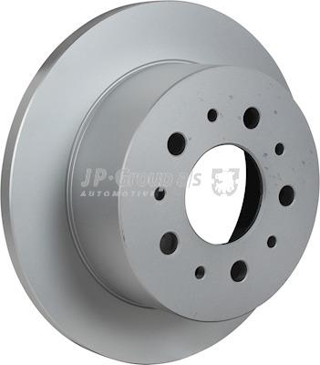 Rear brake disc, non-ventilated Jp Group 4163200400