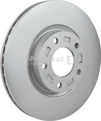 Front brake disc ventilated Jp Group 3863100800