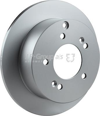 Rear brake disc, non-ventilated Jp Group 3563200700
