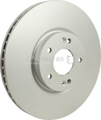 Front brake disc ventilated Jp Group 3563101500