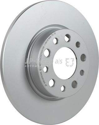 Rear brake disc, non-ventilated Jp Group 3063200300