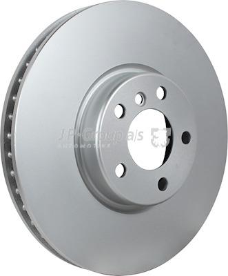 Front brake disc ventilated Jp Group 1463105900