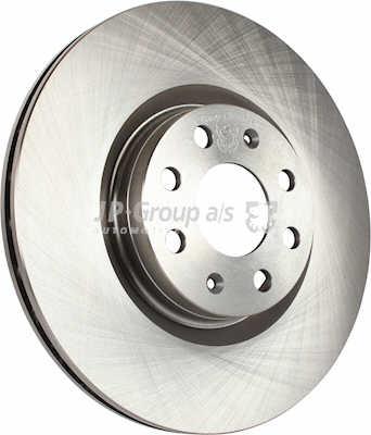 Jp Group 1263102800 Front brake disc ventilated 1263102800