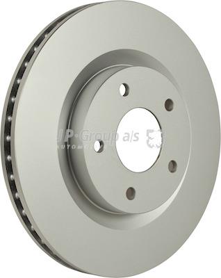 Front brake disc ventilated Jp Group 4363101300
