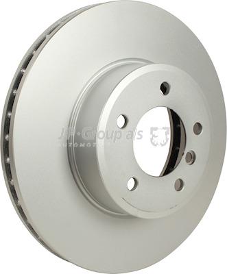 Front brake disc ventilated Jp Group 1463101200