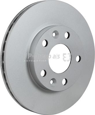 Front brake disc ventilated Jp Group 5163100200