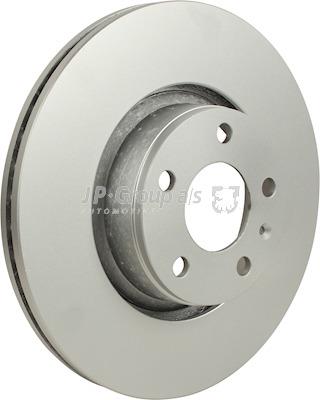 Front brake disc ventilated Jp Group 1163110600