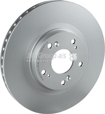 Front brake disc ventilated Jp Group 3463102600
