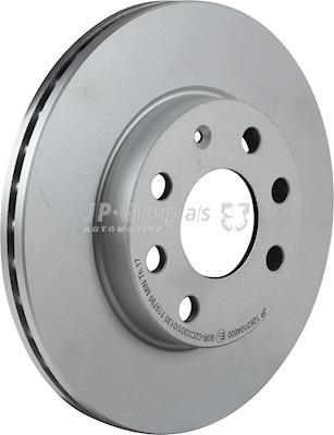 Front brake disc ventilated Jp Group 1263104600