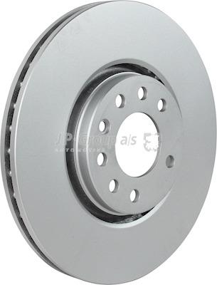 Front brake disc ventilated Jp Group 1263105300