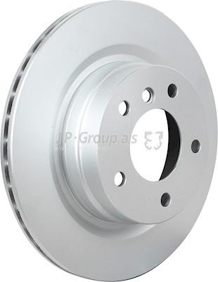 Rear ventilated brake disc Jp Group 1463203900