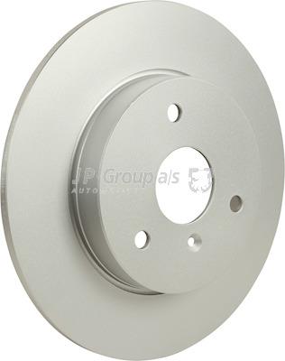 Unventilated front brake disc Jp Group 6163100100
