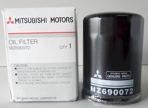 VSP (Mitsubishi) MZ690072 Oil Filter MZ690072