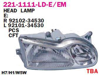 Depo 221-1111R-LD-E Headlight right 2211111RLDE
