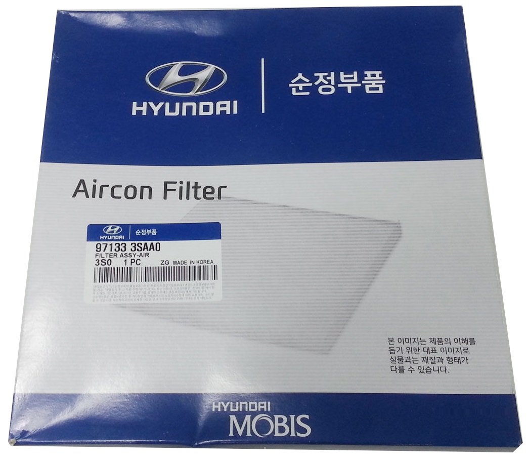 Filter, interior air Hyundai&#x2F;Kia 97133 3SAA0