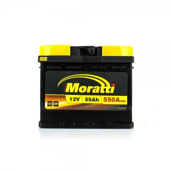 Moratti 5550060055 Battery Moratti 12V 55AH 550A(EN) R+ 5550060055