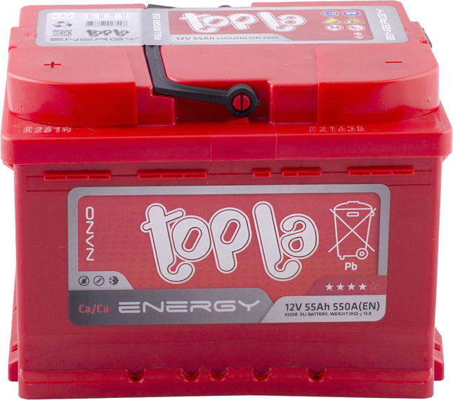 Topla 108155 Battery Topla Energy 12V 55AH 550A(EN) L+ 108155