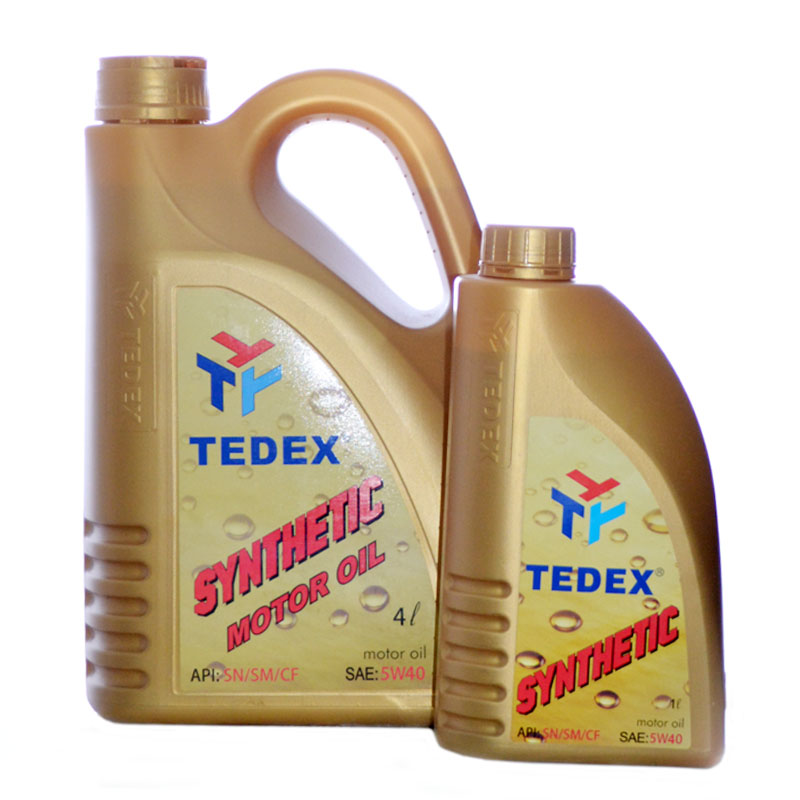 Tedex 5900481077681F Engine oil Tedex Synthetic Motor Oil 5W-40, 4L + 1L 5900481077681F