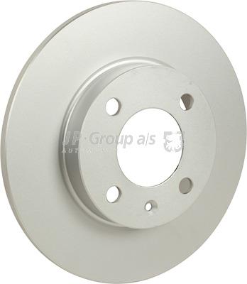 Unventilated front brake disc Jp Group 1163103800