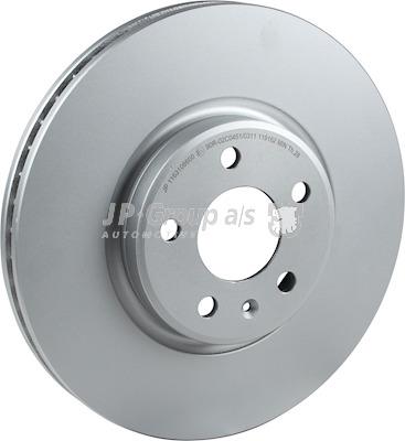 Front brake disc ventilated Jp Group 1163108600