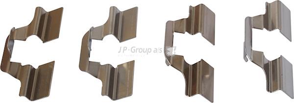 Brake pad fitting kit Jp Group 1163750410