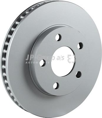 Front brake disc ventilated Jp Group 1263105500