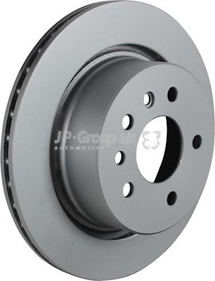 Rear ventilated brake disc Jp Group 1263201700