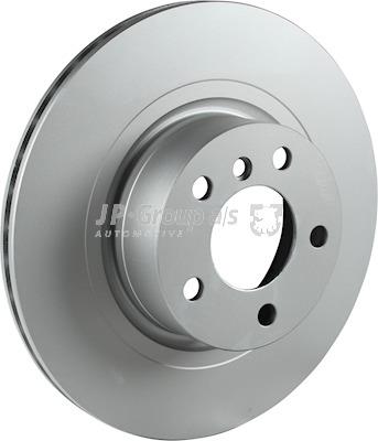 Rear ventilated brake disc Jp Group 1463205200