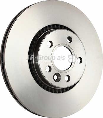 Jp Group 1563102800 Front brake disc ventilated 1563102800