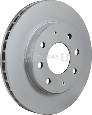 Front brake disc ventilated Jp Group 3563101600
