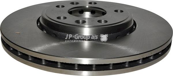 Front brake disc ventilated Jp Group 4363101800