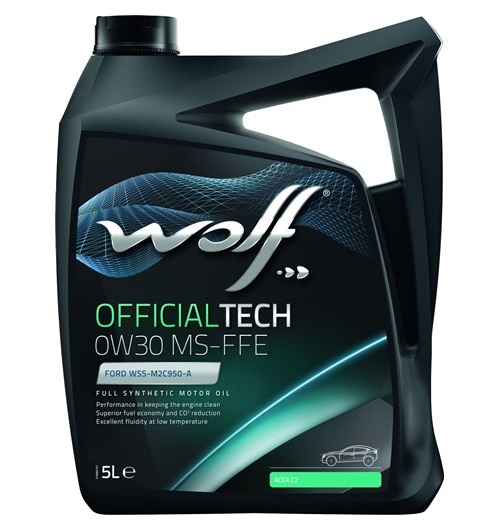 Wolf 8333910 Engine oil Wolf OfficialTech MS-FFE 0W-30, 5L 8333910