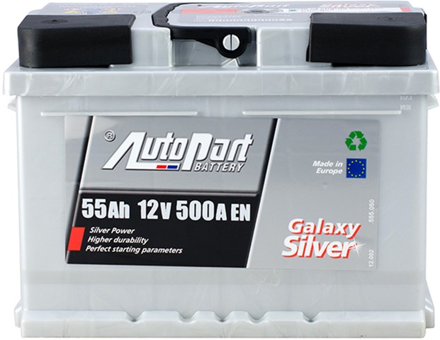 AutoPart ARL055-GAL0 Battery AutoPart Galaxy Plus 12V 55AH 500A(EN) R+ ARL055GAL0