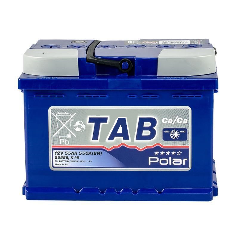 TAB 121155 Battery Tab Polar Blue 12V 55AH 550A(EN) L+ 121155