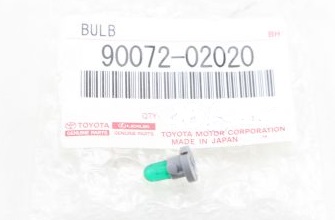Toyota 90072-02020 Glow bulb BAX 14V 1,12W 9007202020