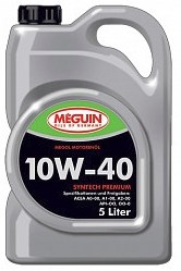 Meguin 4338 Engine oil Meguin Syntech Premium 10W-40, 5L 4338