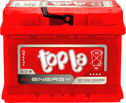 Topla TST-E55-0 Battery Topla Energy 12V 55AH 550A(EN) R+ TSTE550