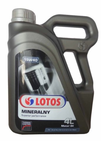 Lotos WF-K400850-0H0 Engine oil Lotos Mineral 15W-40, 4L WFK4008500H0