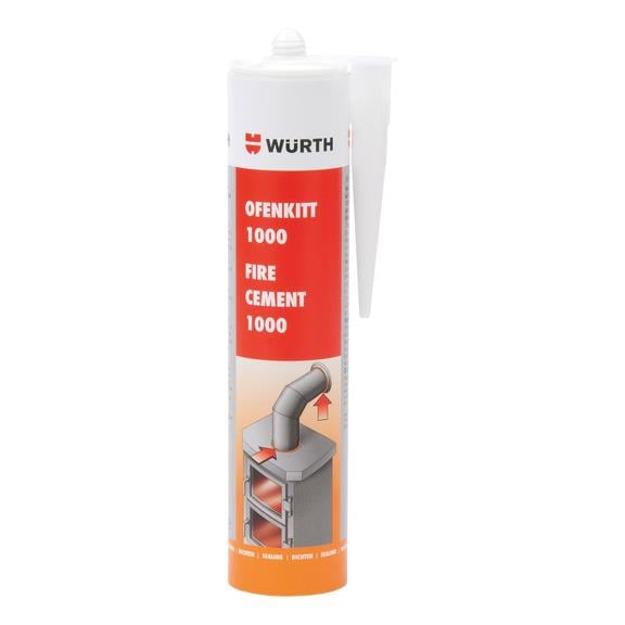 Wurth 08932900 Heat resistant sealant OFENKITT 1000 08932900